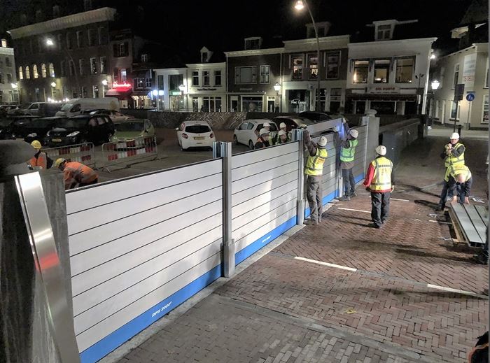 Opbouw klepkering Kampen Midden