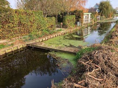 Overhangende constructie Steenwijkerland