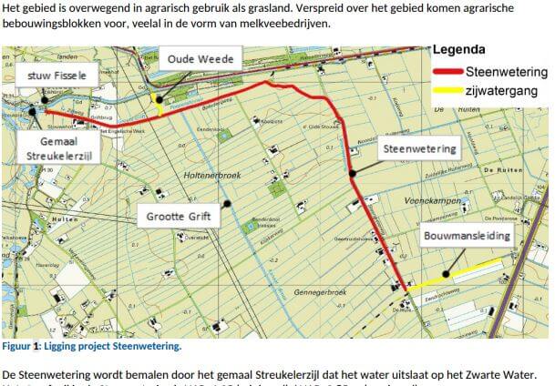 Ligging project Steenwetering